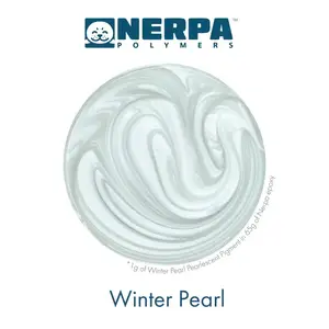 Nerpa Polymers . NRP Pearlescent Color Pigments Winter Pearl 10g