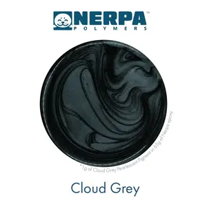 Nerpa Polymers . NRP Pearlescent Color Pigments Cloud Grey 10g