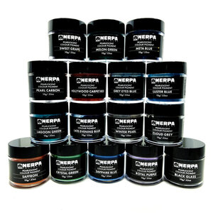 Nerpa Polymers . NRP Pearlescent Color Pigments Pearl Carbon 10g