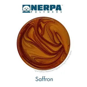 Nerpa Polymers . NRP Pearlescent Color Pigments Saffron 10g