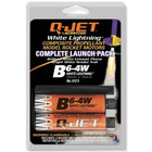 Quest Aerospace . QUS QUEST Q-JET™ B6-4W WHITE LIGHTNING COMPLETE 2-MOTOR LAUNCH PACK