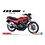 Aoshima . AOS 1/12 The Bike #48 Honda NC07 CBX400F Monza Red