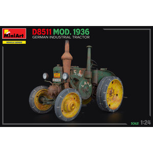 Miniart . MNA 1/24 German Industrial Tractor D8511 MOD. 1936