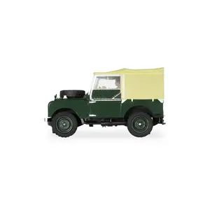 Scalextric . SCT Land Rover Series 1 Green 1/32 Slot Car