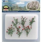 JTT Scenery Products . JTT ROSE BUSHES 1-38" LONG HO SCALE 9PK