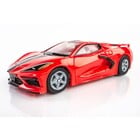AFX/Racemasters . AFX Corvette C8, Torch Red, HO Scale Slot Car