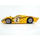 AFX/Racemasters . AFX 1967 Ford GT40 Mark IV #2 Lemans, Yellow, HO Scale Slot Car