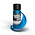 Spaz Stix . SZX Electric Blue Metallic Airbrush Ready Paint, 2oz Bottle