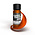 Spaz Stix . SZX Dark Orange Metallic Airbrush Ready Paint, 2oz Bottle