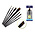 MultiCraft . MCI Artist Brush Set: The Ninja Art Set x7 Wood Handle/Nylon Hair