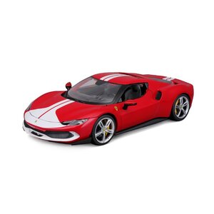 BBurago . BUR 1/18 R&P Ferrari 296 GTB Assetto Fiorano (Red)