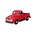 Maisto . MAI 1/24 Assembly Line 1948 Ford F-1 Pick-up (Red)