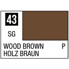 Gunze . GNZ Wood Brown (Semi-Gloss/Primary) - 10ml