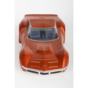 AFX/Racemasters . AFX 1971 Corvette 454 - Orange Metalic HO Scale Slot Car