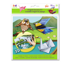 Krafty Kids . KFK Origami DIY Scenery Kit 12sht 1scene board Birds
