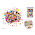 Forever In Time . FRT Paper Craft Emb Gemstones Asst Shapes, Colors and Sizes