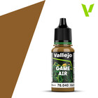 Vallejo Paints . VLJ Leather Brown Game Air Acrylic 17ml