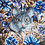 Craft Buddy . CBD Cat and Flowers - Crystal Art Card