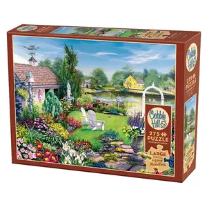 Cobble Hill . CBH By the Pond 275pc Puzzle