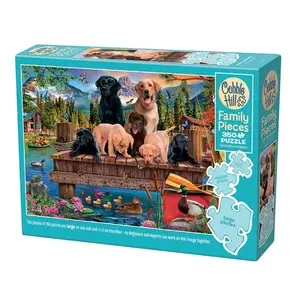 Cobble Hill . CBH Pups and Ducks 350pc Puzzle