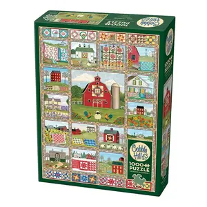 Cobble Hill . CBH Quilt Country 1000pc Puzzle