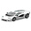 Aoshima . AOS 1/32 SNAP KIT #19-A Lamborghini Countach LPI 800-4(White)