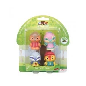 Fat Brain Toy . FBT Timber Tots TwitWit Family Set of 4