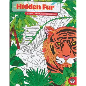 MindWare . MIW Hidden Fur Coloring Book