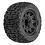 Pro Line Racing . PRO 1/10 Bonesaw F/R 2.8" MT Tires Mounted 12mm/14mm Black Raid (2)