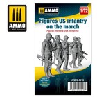Ammo of MIG . MGA 1/72 Figures US Infantry on the March Resin
