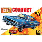MPC . MPC 1:25 '68 Dodge Coronet Hardtop w/Trailer