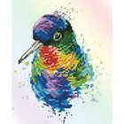 Diamond Dotz. DDT Rainbow Feathers Diamond Dotz Art Kit 8.7" x 10.6"