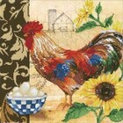 Diamond Dotz. DDT Country Rooster Diamond Dotz Art Kit 16" x 16"