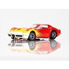 AFX/Racemasters . AFX Corvette 1970 Red/Yellow Wildfire HO