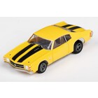 AFX/Racemasters . AFX 1971 Chevelle 454 – Yellow HO Scale Slot Car