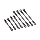 Traxxas . TRA Suspension link set, steel for TRX-4M High Trail