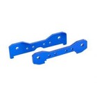 Traxxas . TRA Tie bars, rear, 6061-T6 aluminum (blue-anodized) (fits Sldge)