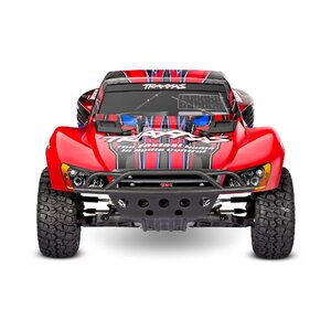 Traxxas . TRA Traxxas Slash 1/10 Brushless 2WD Short Course Truck RTR - Red