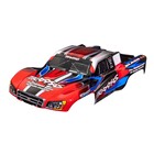 Traxxas . TRA Traxxas Body, Slash 4X4 Red & Blue (Painted, Decals Applied)