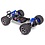 Traxxas . TRA Rustler 1/10 Brushless Stadium Truck RTR w/TQ 2.4ghz and BL-2s No Batt. Red