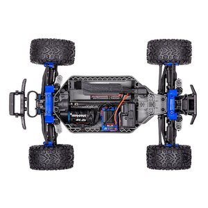 Traxxas . TRA Rustler 1/10 Brushless Stadium Truck RTR w/TQ 2.4ghz and BL-2s No Batt. Red