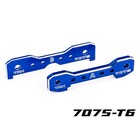 Traxxas . TRA Tie Bars, Front, 7075-T6 Aluminum (Blue-Anodized)