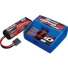 Traxxas . TRA (DISC) EZ-Peak Multi-Chemistry Battery Charger (TRA2970) with 1x 4000mAh 11.1V 3Cell 25C LiPo Battery (TRA2849X)