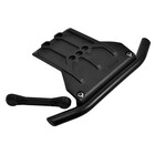 RPM . RPM RPM Front Bumper And Skid Plate For The Traxxas Sledge - Black