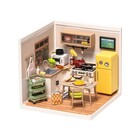 Robotime . ROE Happy Meals Kitchen DIY Plastic Miniature House