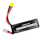Rage RC . RGR 11.1V 3S 2200mAh Lipo with XT60 Connector; Black Marlin EX Brushless