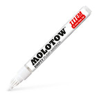 Molotow Markers . MLW 2mm Empty Pump Marker w/Clear Measuring Guide Panel