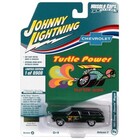 Johnny Lightning . JNL 1/64 1965 Turtle Wax Chevrolet Chevelle Wagon Green