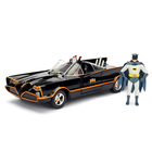 Jada Toys . JAD (DISC) 1/24 Build & Collect Model Kit 1966 Classic TV Series Batmobile w/Batman & Robin