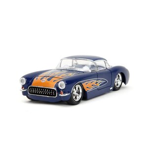 Jada Toys . JAD 1/24 "BIGTIME Muscle" - 1957 Chevy Corvette